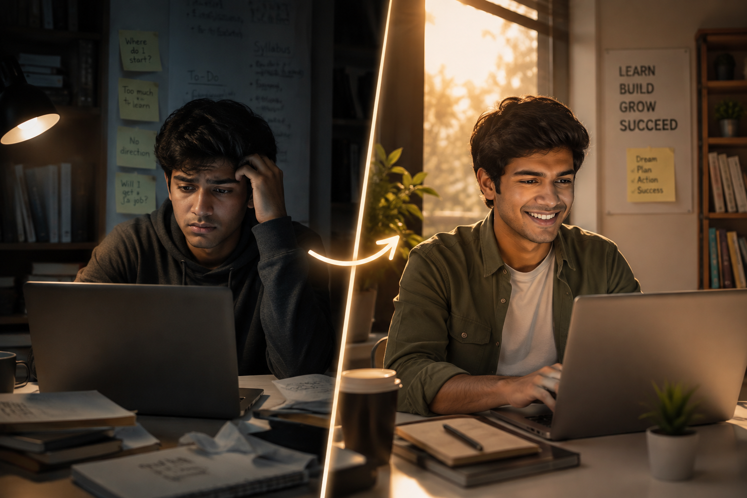 Career transformation in 12 weeks.